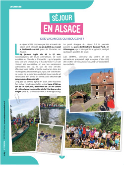 SEJOUR ALSACE ETE 2024